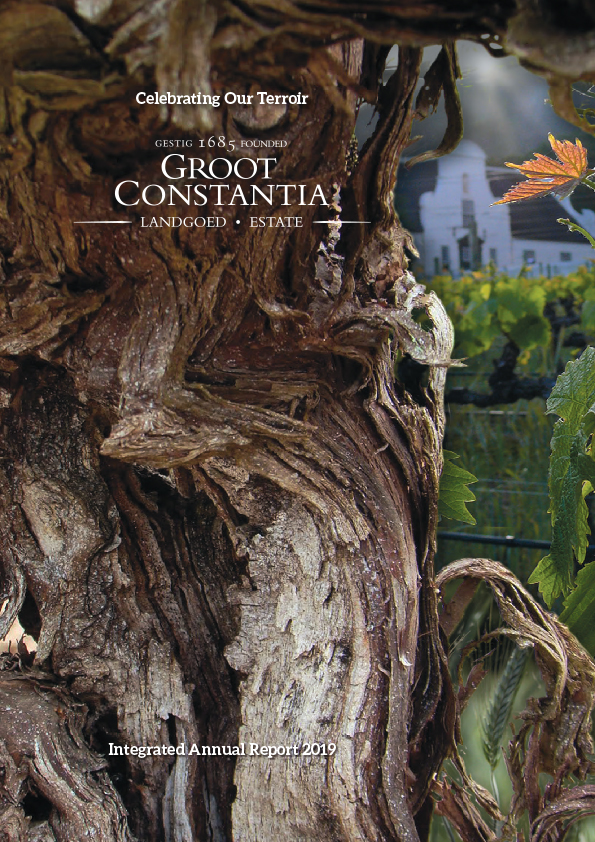 Groot Constantia Annual Report Board